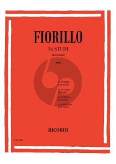 Fiorillo 36 Studies Violino (Enrico Polo)
