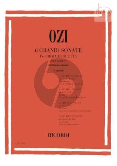 Ozi 6 Grand Sonatas in Duet Form 2 Bassoons (Muccetti)