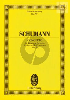 Concerto a-minor Op.54 (Piano-Orch.) (Study Score)