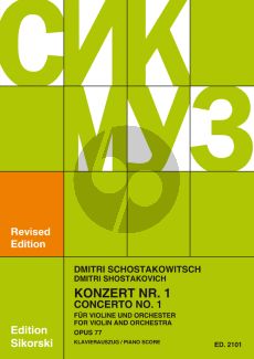 Shostakovich Konzert No.1 Op.77 a-moll Violine-Orchester (KA.) (David Oistrach)