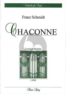 Schmidt Chaconne c-sharp minor (Trotzmuller)