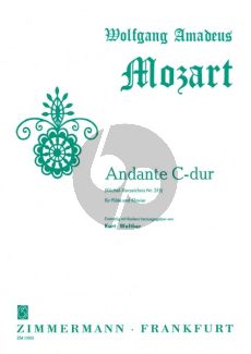 Mozart Andante C-dur KV 315 (mit Kadenz) Flöte-Klavier (Kurt Walter)