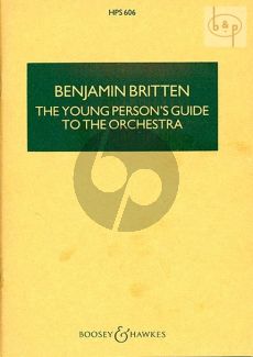 Young Persons Guide to the Orchestra Op.34 Study Score