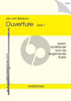 Beekum Ouverture Vol.1 - Speel- Studieboek beginnende Fluitist