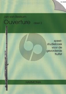 Beekum  Ouverture Vol. 2 - Speel- Studieboek gevorderde Fluitist