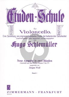 Schlemuller Etuden-Schule Vol.1 Violoncello (Wolf)