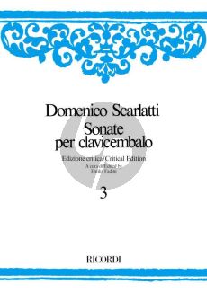 Scarlatti Sonate per Clavicembalo Vol.3