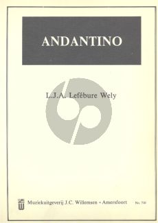 Lefebure-Wely Andantino Orgel