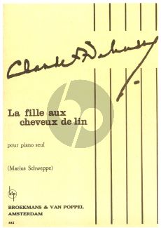 Debussy La Fille aux Cheveux de Lin (Schweppe)