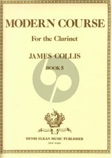 Collis Modern Course Volume 5 Clarinet