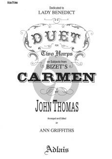 Thomas Duet on Subjects from Bizet's Carmen for 2 Harps (arr. by Ann Griffiths)