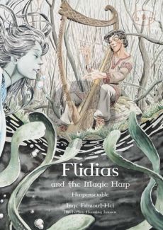 Frimout-Hei Flidias and the Magic Harp (Score + Cd) (Irish Legend for Narrator and Harp Ensemble)