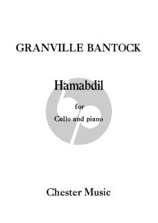 Bantock Hamabdil Violoncello-Piano or Harp