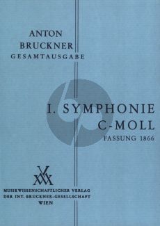 Bruckner Symphonie No.1 Linzer Fassung 1866 Studienpartitur (Ed. Leopold Nowak)