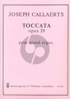 Callaerts Toccate e-moll Op. 29 Orgel