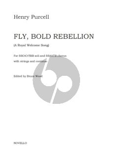 Purcell  Fly, Bold Rebellion SSAATB-SSAATB-Strings-Bc Score