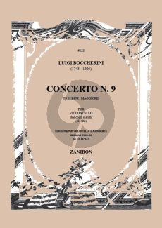 Boccherini Concerto B-flat major No.9 G.482 Violoncello-Orch. (piano red.) (Aldo Pais)