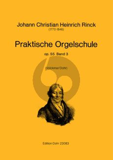 Rinck Praktische Orgelschule Op.55 Vol.3 (Volckmar/Dohr)