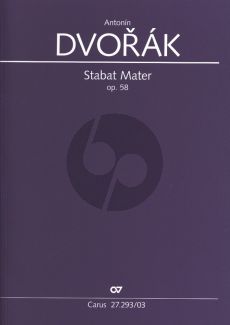 Dvorak Stabat Mater Op. 58 für Soli SATB, Coro SATB und Orchester (1876/1877) (Klavierauszug) (Lucie Harasim Berná)