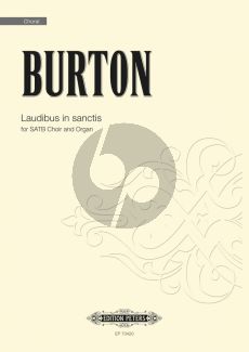 Burton Laudibus in sanctis SATB and Organ