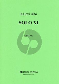 Aho Solo XI for Guitar