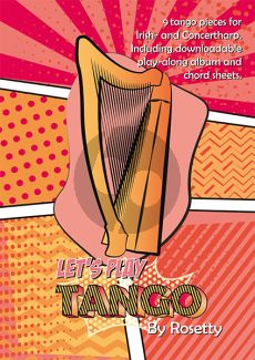 Rosetty Let's play Tango for Harp Book with Download play-along