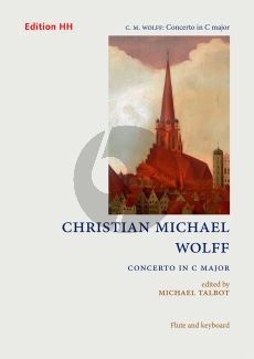 Wolff Concerto C-major Flute-Strings-Bc (piano reduction) (edited by Michael Talbot)