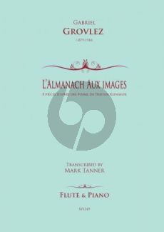 Grovlez L'Almanach aux images Flute and Piano (Mark Tanner)