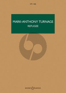 Turnage Refugee for Tenor and Chamber Orchestra (Study Score)