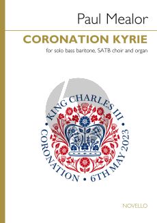 Mealor Coronation Kyrie Bass Baritone-SATB and Organ