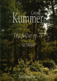 Kummer Trio C-dur Op. 53 3 Flöten Part./Stimmen (grade 4)