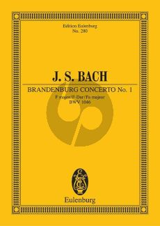 Bach Brandenburg Concerto No.1 F-major BWV 1046 Study Score (edited by Karin Stöckl)