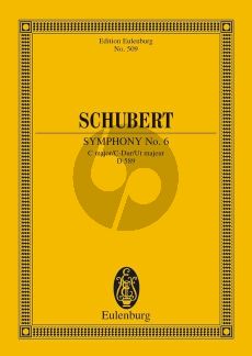 Schubert Symphonie No.6 C-dur D.589 Studienpartitur (Hermann Grabner)