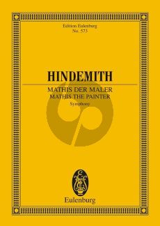 Hindemith Mathis der Maler (Symphonie) Studienpartitur