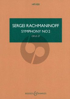 Rachmaninoff Symphony No. 2 Op. 27 Study Score