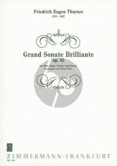 Thurner Grand Sonate Brillante Op.45 Oboe[Flöte/Violine]-Klavier (Trevor Wye)