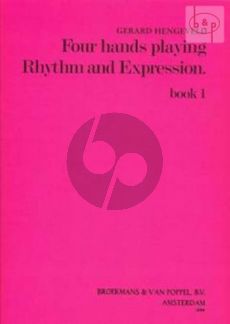 Hengeveld Four Hands Playing Rhythm and Expression Vol.1 Piano 4 Hands