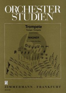 Wagner Orchesterstudien Trompete (Bühnenwerke ohne Ring des Nibelungen) (Horst Eichler)