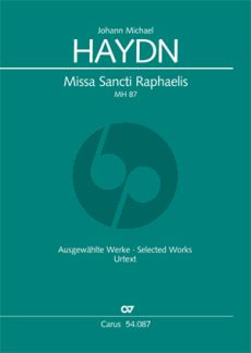 Haydn Missa Sancti Raphaelis MH 87 SATB mit Orchester Partitur (Armin Kircher)