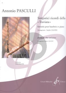 Pasculli Simpatici ricordi della "Traviata" Hautbois-Piano (arr. Sandro Caldini)