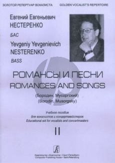 Album Romances and Songs for Bass Voice and Piano Vol. 2 (Evgenij Nesterenko)