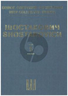 Shostakovich Symphony No. 5 Op. 47 Full Score (New collected works of Dmitri Shostakovich Vol. 5)