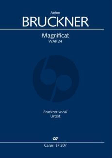 Bruckner Magnificat WAB 24, 1852 Vocal Score (lat.) (Julia Rosemeyer)