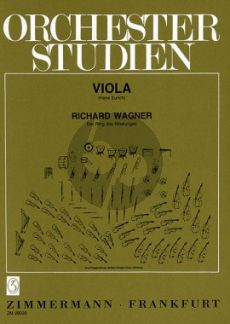 Wagner Orchesterstudien fur Viola Der Ring der Nibelungen