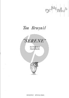 Bruynel Serene (1978) for Flute and Soundtracks (Bk-Cd)