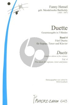 Hensel Duets Vol.4 Soprano/Tenor with Piano