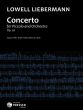 Lieberman Concerto Op.50 Piccolo and Orchestra (piano reduction)
