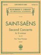 Saint-Saens Concerto No.2 Op. 22 Piano and Orchestra (piano reduction) (edited by Isidore Philipp)