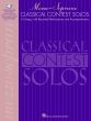 Album Classical Contest Solos for Mezzo Soprano book with Audio Online
