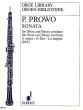 Prowo Sonate No.5 A-dur Oboe-Bc (Hugo Ruf)